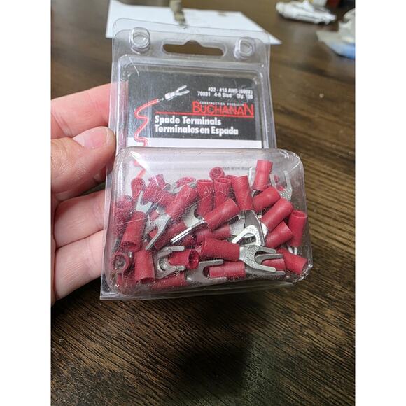Buchanan AW2120-2 Spade Terminals #22 20 18 stud 22-18 AWG Wire Qnt 103 - Picture 5 of 13